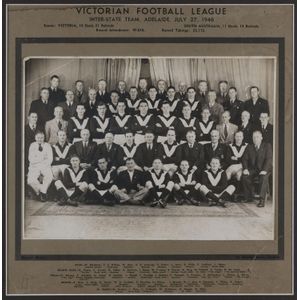 Victorian Football League Inter-State Team, Adeleaide, July 27,…