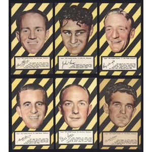 1953 Argus '1953 Football Portraits', large size (19.5 x 11.5…