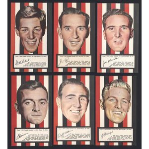1953 Argus '1953 Football Portraits', large size (19.5 x 11.5…