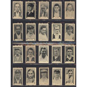 1932 Godfrey Phillips Ltd (B.D.V.) Test Cricketers, complete…