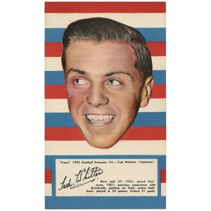 1953 Argus '1953 Football Portraits', large size (19.5 x 11.5…
