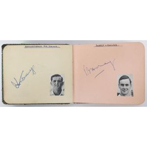 Autograph Book: circa 1954/58, containing nearly 50 pen…