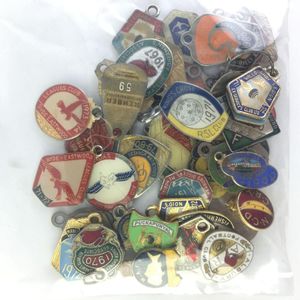 Batch of NSW League Club badges including Manly, South Sydney &…