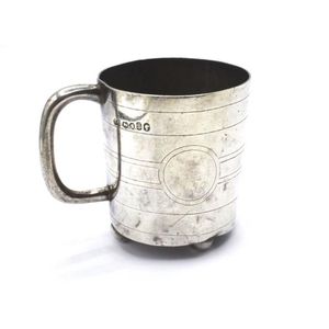 Victorian silver christening mug marked London 1873 Thomas&hellip;