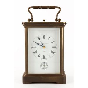 Matthew Norman vintage English carriage clock, 20th century, 17 ...