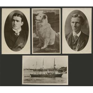 The Nimrod Antarctic Expedition 1907 - 09: Four real photo…