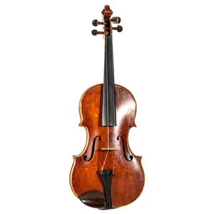 A vintage viola in case with bow, length 70 cm 'Kitsmith' Kate…