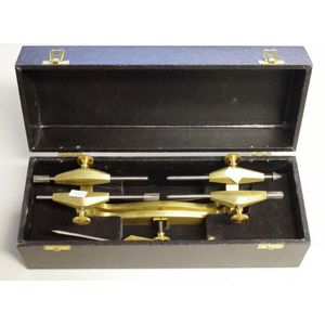 Boxed clockmakers depthing tool with accessory for pallets, 29…