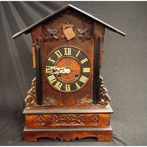 19th century carved Black Forest and cuckoo clocks price guide