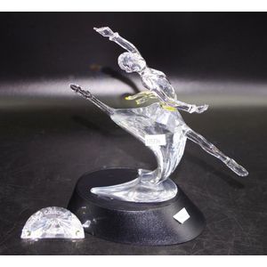 Swarovski Anna 'Magic of Dance' Figurine with Stand - European - Glass