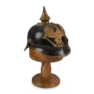 Pickelhaube German officer's helmet, World War 1 period, (1891&hellip;