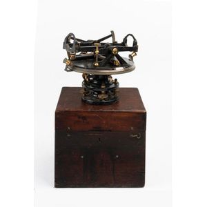 A traversing theodolite and lens, by Troughton & Simms of…