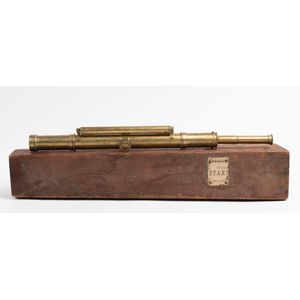 A brass surveyors level by O. Boettger, Adelaide, late 19th…