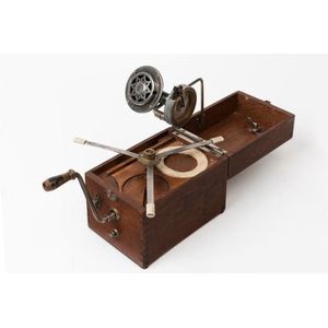 A Triumphon 'Cameraphone' portable gramophone, circa 1930s,…
