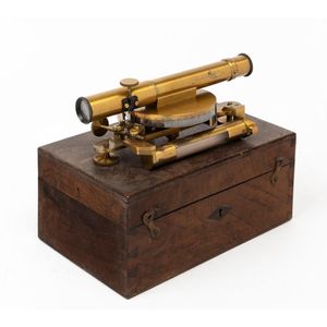 A brass surveyor's theolodite by Jean Francois Richer, Paris,…