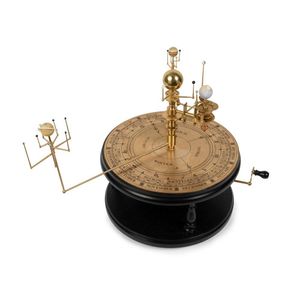 A half-size grand Orrery made by George Gyori, 36 cm high, 29…