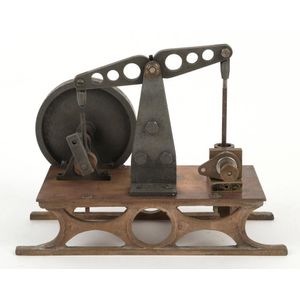 Miniature Rocking Beam Engine with 3' Flywheel, 20th Century - Steam ...