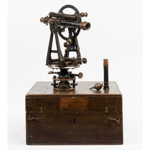 A brass full circle theodolite by Troughton & Simms, London,…