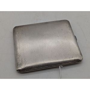 Hardy Brothers sterling silver cigarette case, Art Deco solid ...