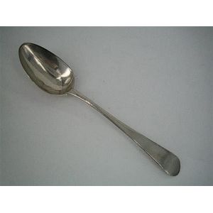 Irish Engraved Silver Spoon, 18th Century - Flatware/Cutlery and ...