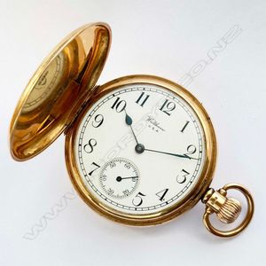 Antique Waltham Watch Co. United States pocket watch price guide and values