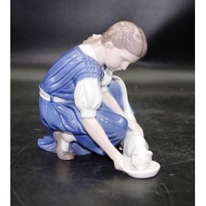 BG Bing 2024 Grondahl Denmark Figurine Children Playing #1568