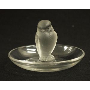 Lalique (France) ring and pin dishes - price guide and values