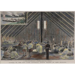 Victorian coloured engraving scenes in the hot lake District…