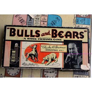 Charles Darrow 'Bulls and Bears' scarce stock exchange game by…