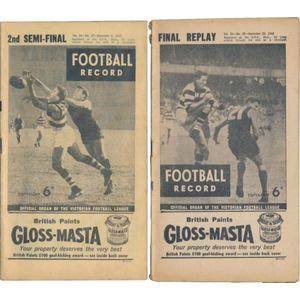 AFL/VFL Football Record Memorabilia - Price Guide And Values