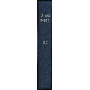 1963 'Football Record' comprising Nos. 1, 3, 4, 5, 6, 7, 8, 9,…