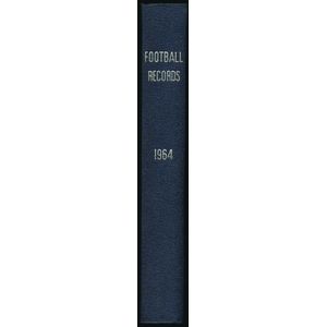 1964 'Football Record' comprising Nos. 1, 2, 3, 4, 5, 6, 7, 8,…