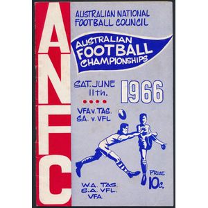 1965-90 Interstate matches, including 1965 Vic v SA; 1966 SA v…