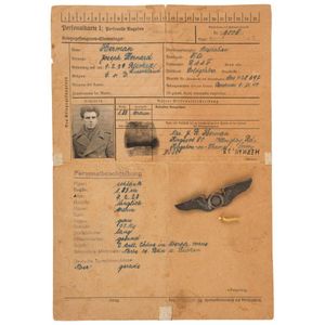 Joseph Herman RAAF '466' Squadron - 'Caterpillar Club':&hellip;