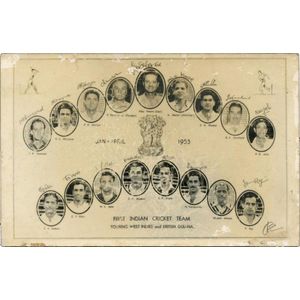 cricket memorabilia - photographs of individuals and groups of players