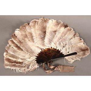 Vintage hand-held French and English lady's fans - price guide and values