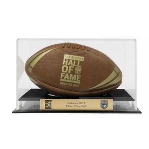 Awards 'Steeden' football with gold printing 'Hall of Fame,…