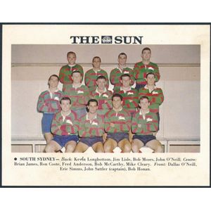 Cards 1967 The Sun Rugby League card for Rabbitohs; plus 2008…