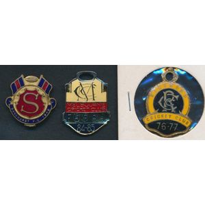 333384 SET OF 21 ARL NRL CENTENARY OF RUGBY LEAGUE 1908 2008 METAL PINS BADGES 