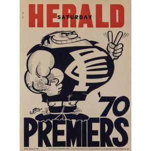 Carlton: 1970 Weg poster laminated; 1979 Weg posters laminated…