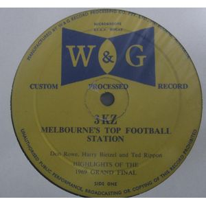 Richmond: W&G LP records 'Highlights of the 1969 Grand Final' -…