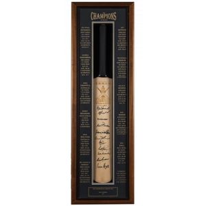 'The Champions of Cricket' full size cricket bat with 11…