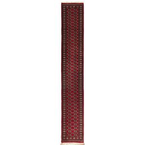 A knotted, Pakistan production runner with a 'Bokhara' Turkoman…