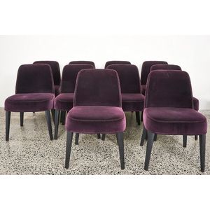 Antonio Citterio (Italian, b. 1950), set of ten 'Febo' chairs,&hellip;