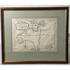 Bellin, J.N. Carte Reduite Des Terres Australes, facsimile of&hellip;