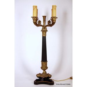 English and French 19th century brass candelabra - price guide and values