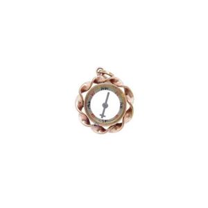 Antique novelty fob compass, size 16.5 mm