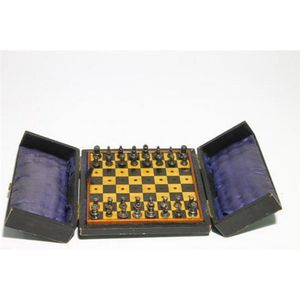 A Victorian hallmarked sterling silver chess set, Birmingham,…