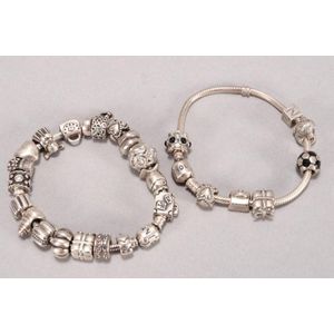 Sold at Auction: Pandora - a charm bracelet themed for Christmas