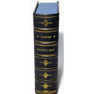Jacques Status Quo timber fold-out travelling chess set (in…